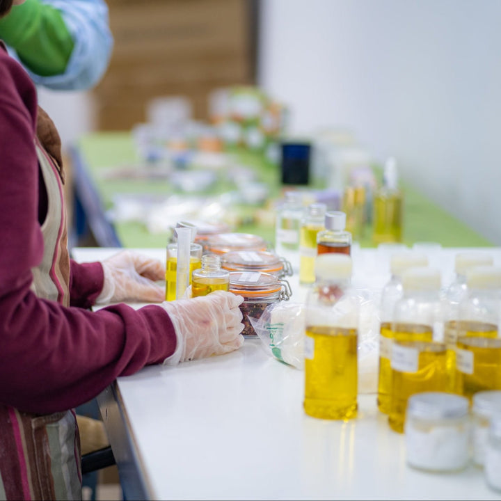 intermediate level soap making workshop