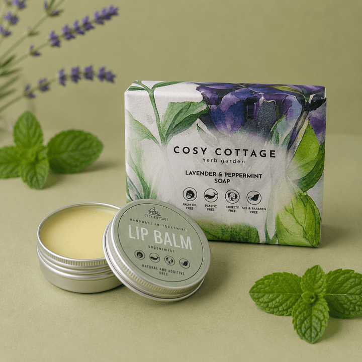 Lavender & Peppermint Gift Box - Cosy Cottage Soap