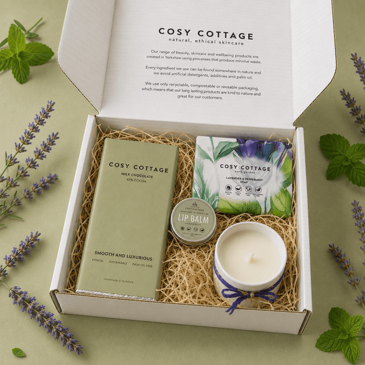 Lavender & Peppermint Gift Box - Cosy Cottage Soap