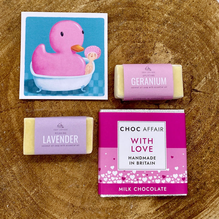 Little Bit of Letterbox Love - WITH FREE POSTAGE & MESSAGE CARD - Cosy Cottage Soap