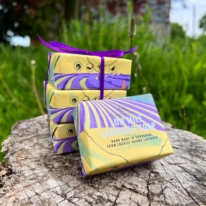 Low Mile, Locally Sourced Lavender Soaps - Cosy Cottage Soap