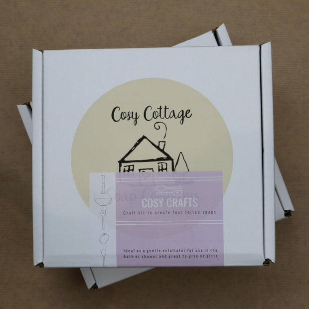 Make Your Own Felted Soaps - A Cosy Crafts Kit - Cosy Cottage Soap