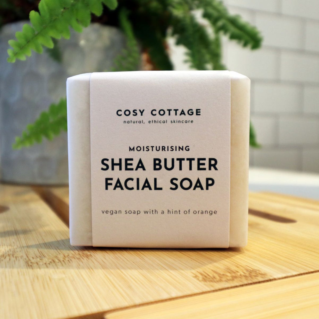 Moisturising Shea Butter Facial Soap - Cosy Cottage Soap