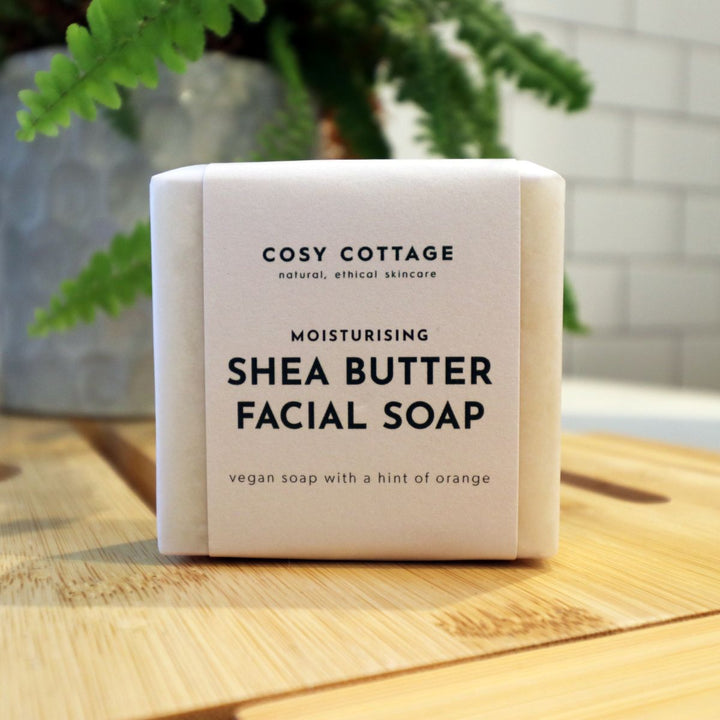 Moisturising Shea Butter Facial Soap - Cosy Cottage Soap