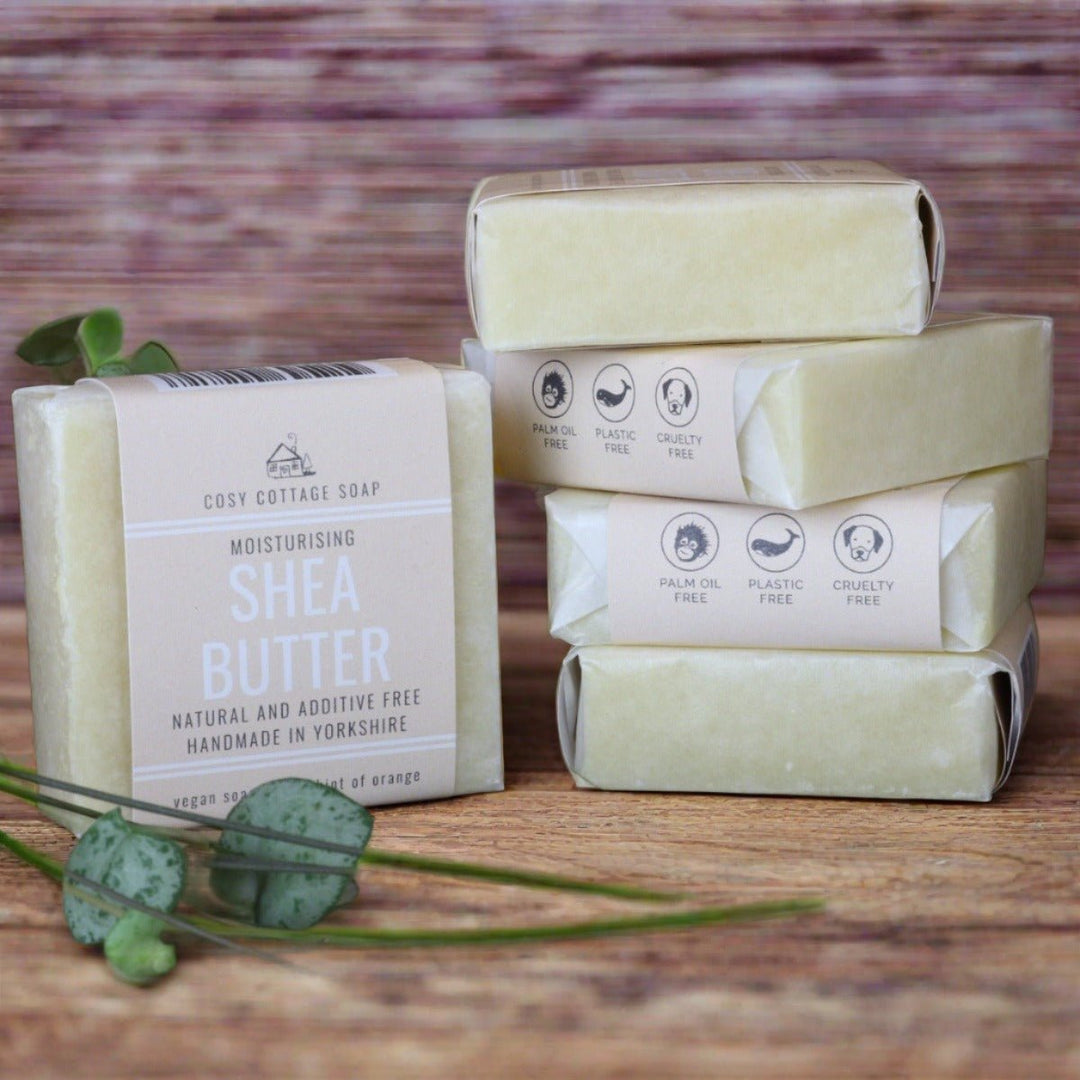 Luxury facial wash Moisturising Shea Butter Facial Soap - Cosy Cottage Soap