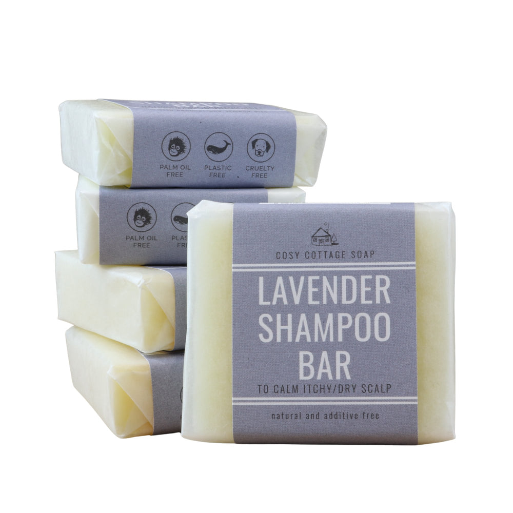 Natural Shampoo Bars In Three Fragrances - Cosy Cottage Soap
