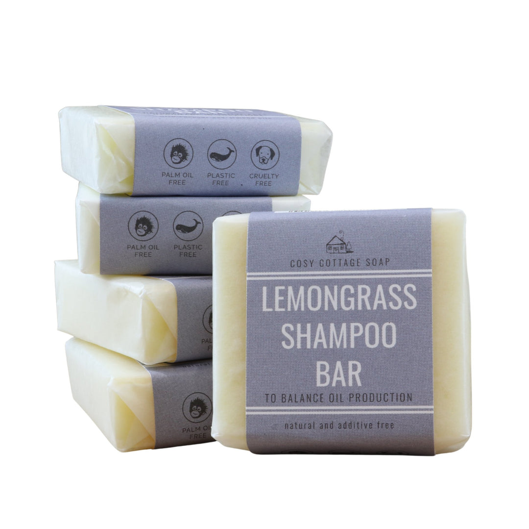 Natural SLS free Shampoo Bars In Three Fragrances - Cosy Cottage Soap