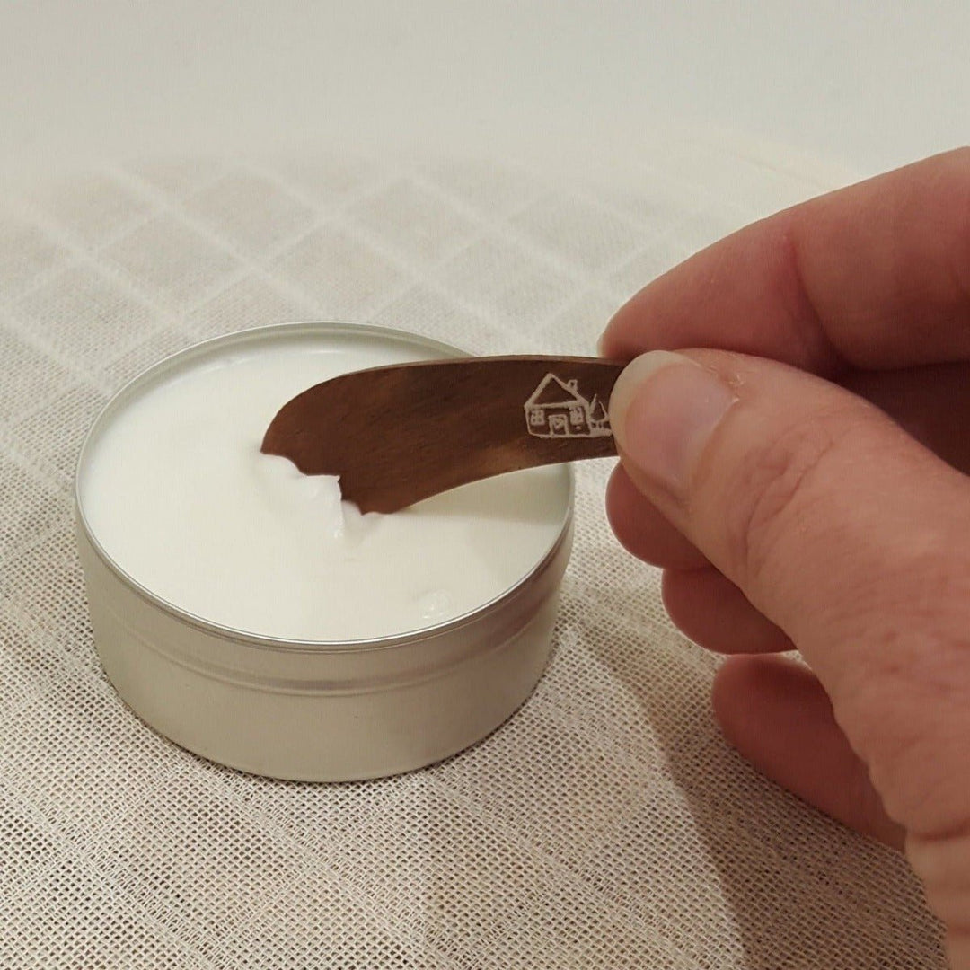 Natural Deodorant With Geranium, Lavender & Tea Tree Essential Oils - spatula available - Cosy Cottage Soap