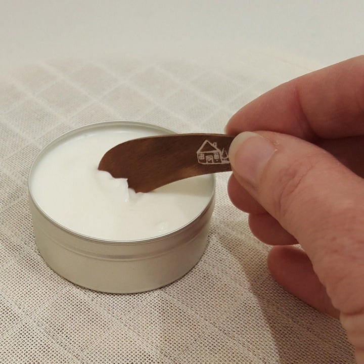 Natural Deodorant With Geranium, Lavender & Tea Tree Essential Oils - spatula available - Cosy Cottage Soap