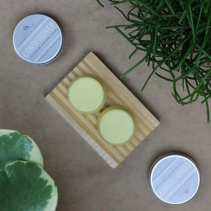 Nourishing Solid Conditioner Roundel - Cosy Cottage Soap