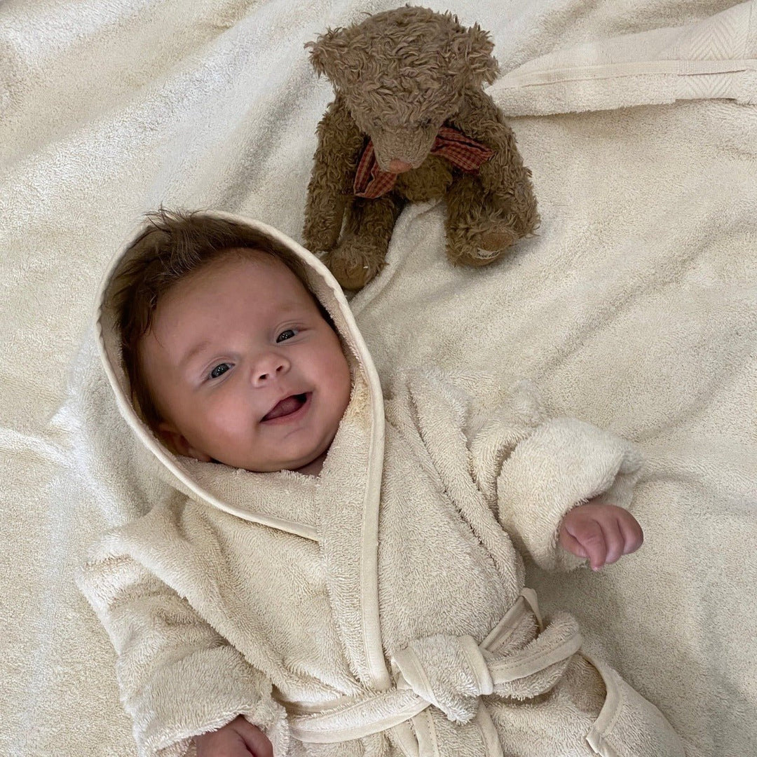 Organic Cotton Chrildren's & Babies' Robe by Cosy Cuddles - Cosy Cottage Soap