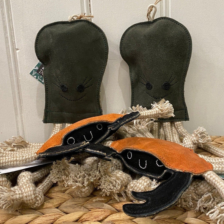 Plastic Free Sustainable Dog Toys - Cosy Companions - Cosy Cottage Soap