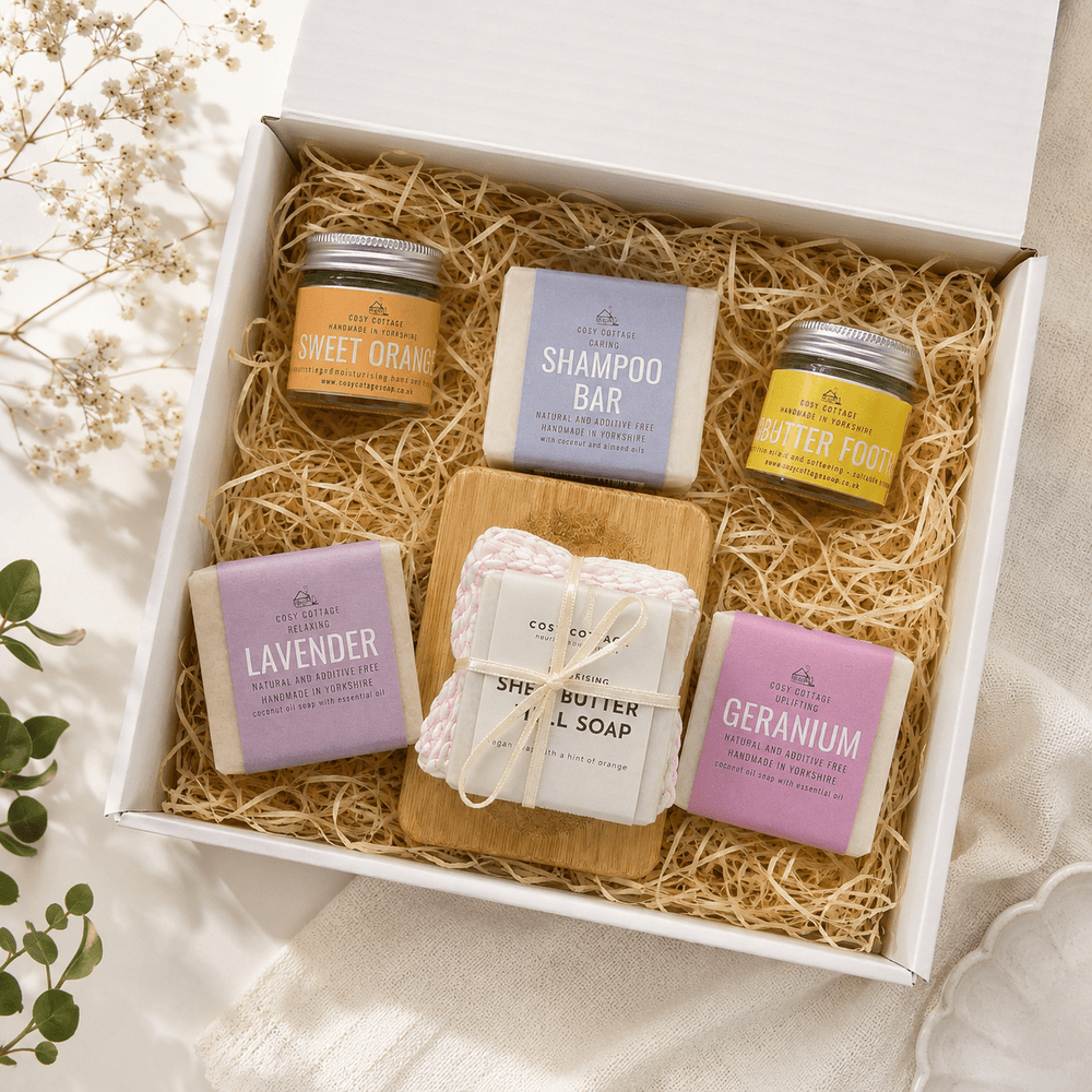 Plastic & Palm Oil Free Starter Box - Cosy Cottage Soap