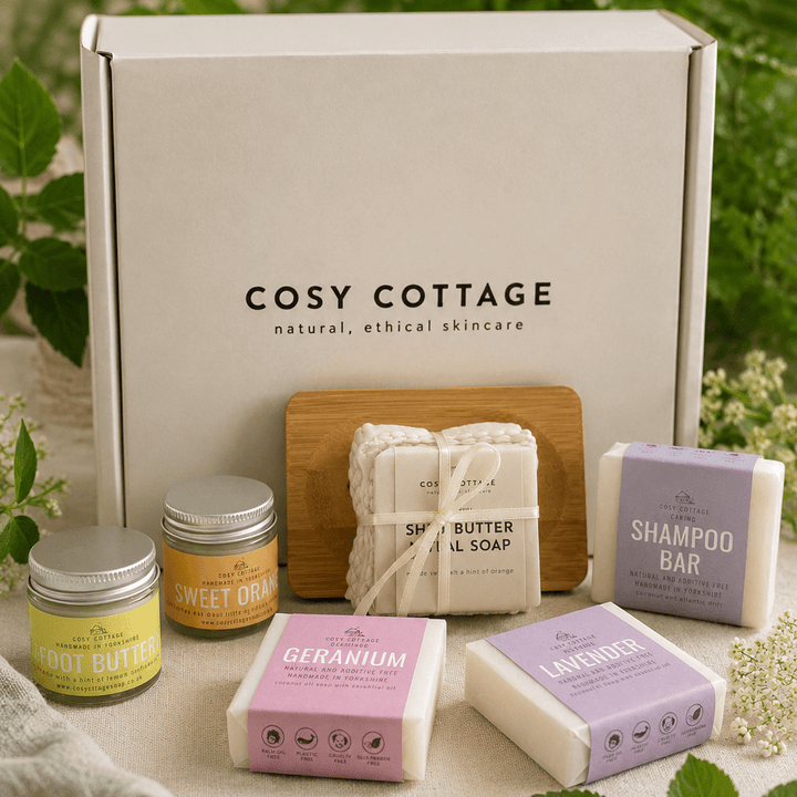 Plastic & Palm Oil Free Starter Box - Cosy Cottage Soap