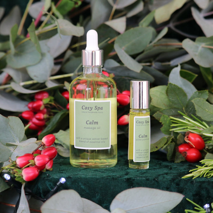 Relax for Christmas Massage Gift Set - Cosy Cottage Soap