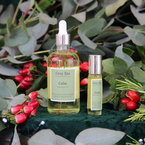 Relax for Christmas Massage Gift Set - Cosy Cottage Soap