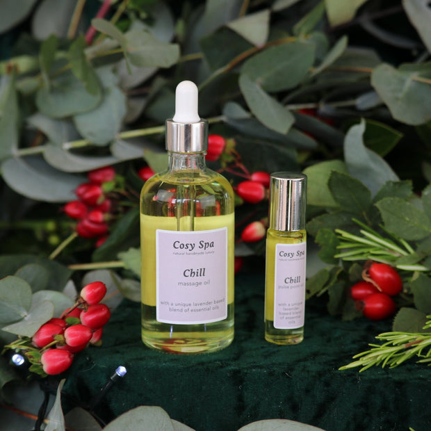 Relax for Christmas Massage Gift Set - Cosy Cottage Soap
