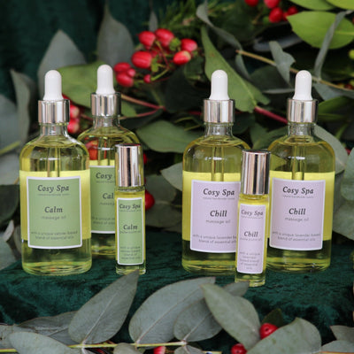 Relax for Christmas Massage Gift Set - Cosy Cottage Soap