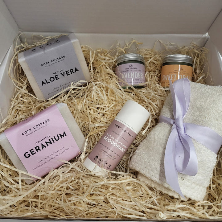 Six Sustainable Surprise Boxes - UP TO 33% DISCOUNT AVAILABLE - Cosy Cottage Soap