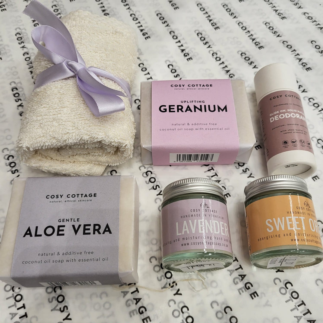 Six Sustainable Surprise Boxes - UP TO 33% DISCOUNT AVAILABLE - Cosy Cottage Soap