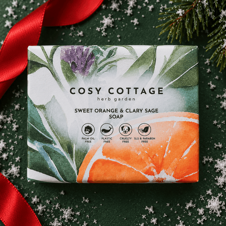Super Seasonal Soap, Green Socks & Choc Bundle - Cosy Cottage Soap