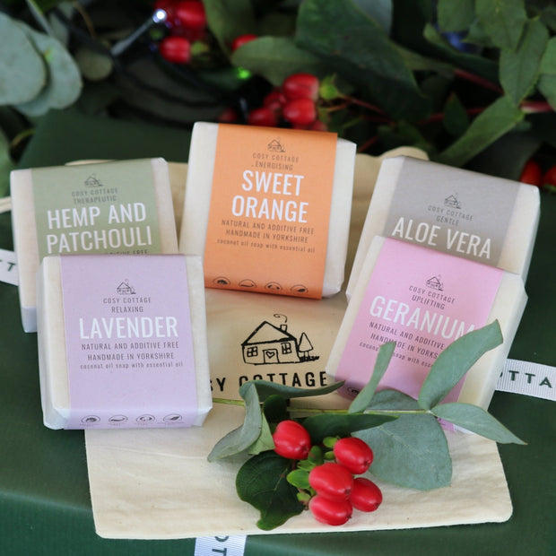 Surprise Christmas Soap Selection - Cosy Cottage Soap
