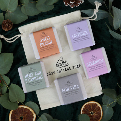 Surprise Christmas Soap Selection - Cosy Cottage Soap