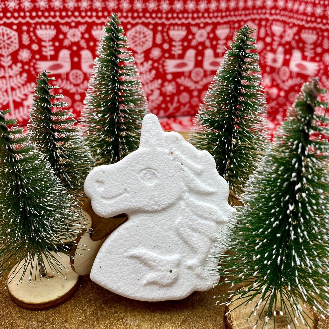 Unicorn Bath Festive Fizzer  - Cosy Cottage Soap