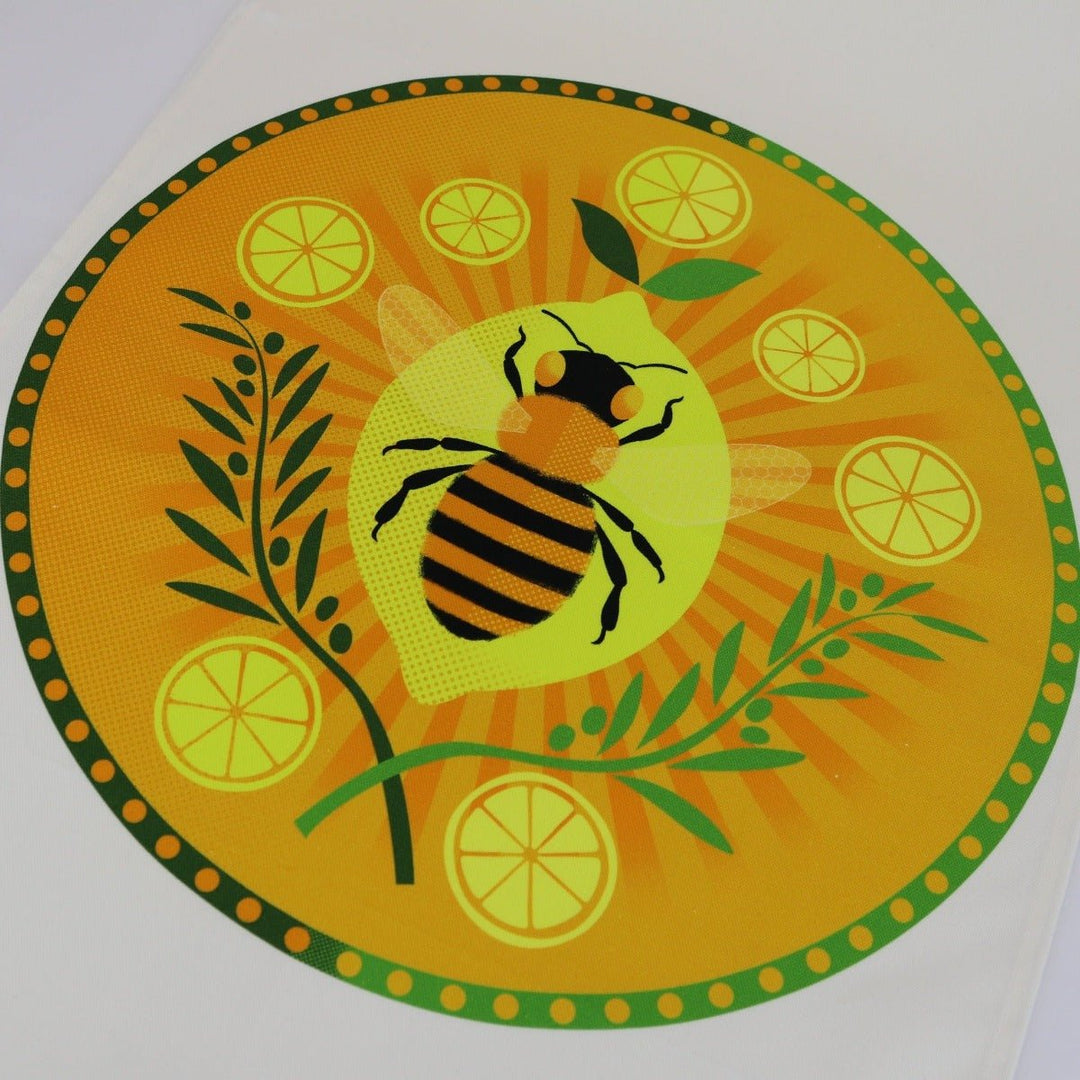 Washing - Up Soap with Lemon Essential Oil (Optional hand - held Brush and tea towel) - Cosy Cottage Soap