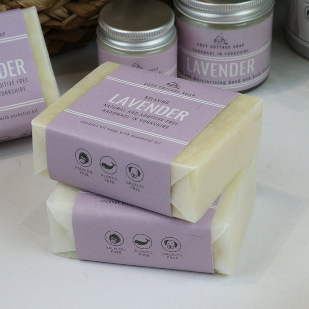 Cosy Cottage 110g lavender soap