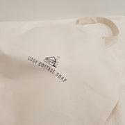 cotton tote bag with Cosy Cottage logo