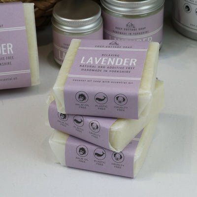 Cosy Cottage 55g lavender soap