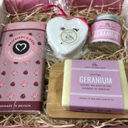 Geranium treats gift box 