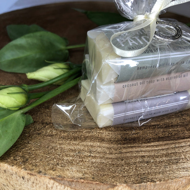 natural soap wedding favours
