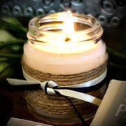 natural soy wax candle eco wedding favours