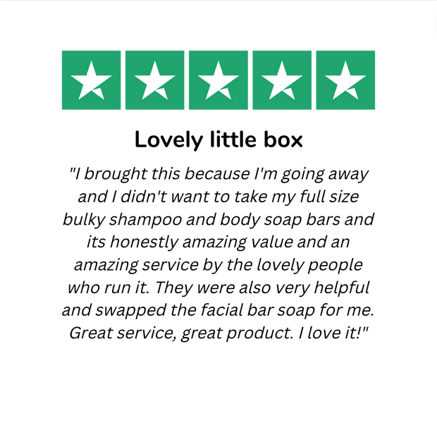 Five star review of Cosy Cottage Travel Tin