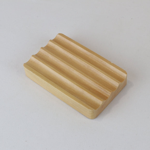 Cosy Cottage Soap Wooden Corrugated  Hemu Soap Dishes