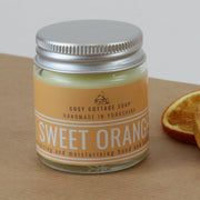 Cosy Cottage sweet orange hand and body cream in glass jar