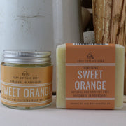 Cosy Cottage sweet orange soap and hand and body cream set 