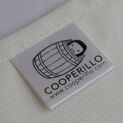 Cooperillo Bee Tea Towel Label In White 
